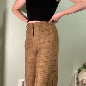 ***SOLD***Patterned flare pants